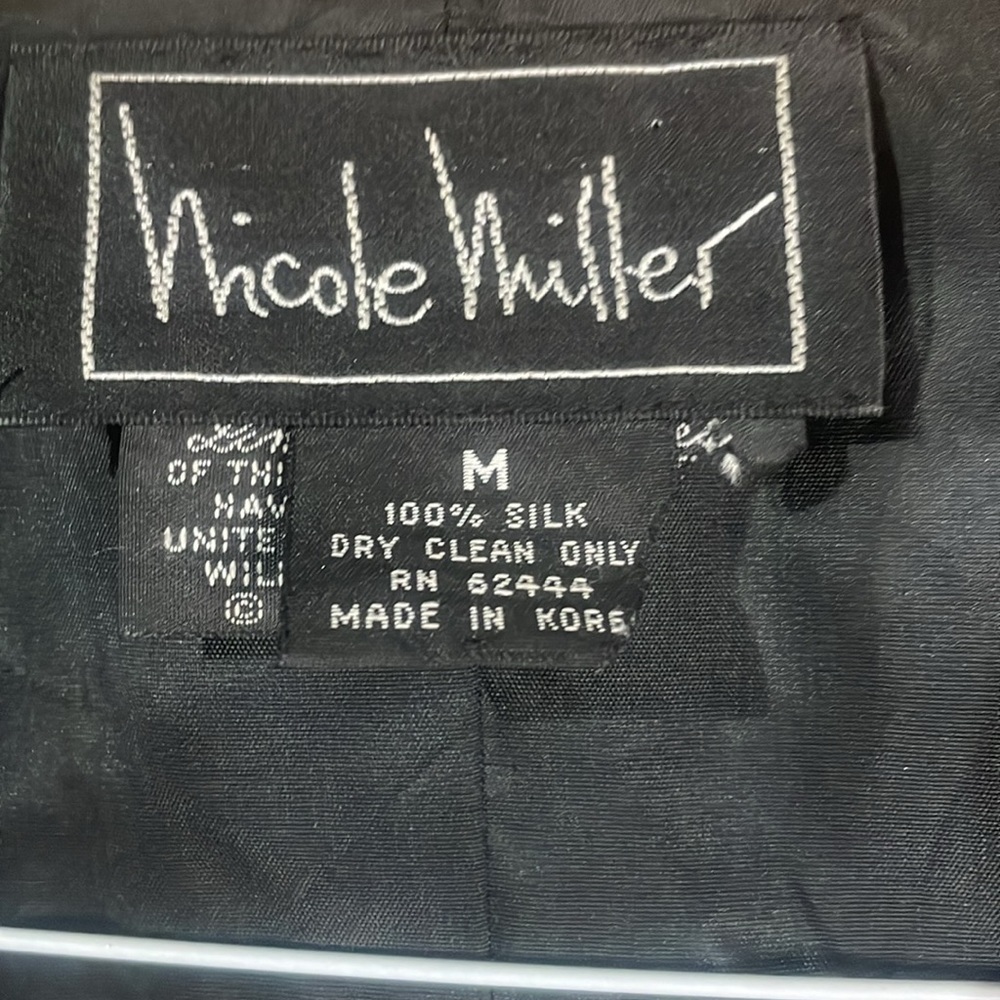 Nicole Miller - Silk Vest - Coffe cup print - Picture 3 of 6
